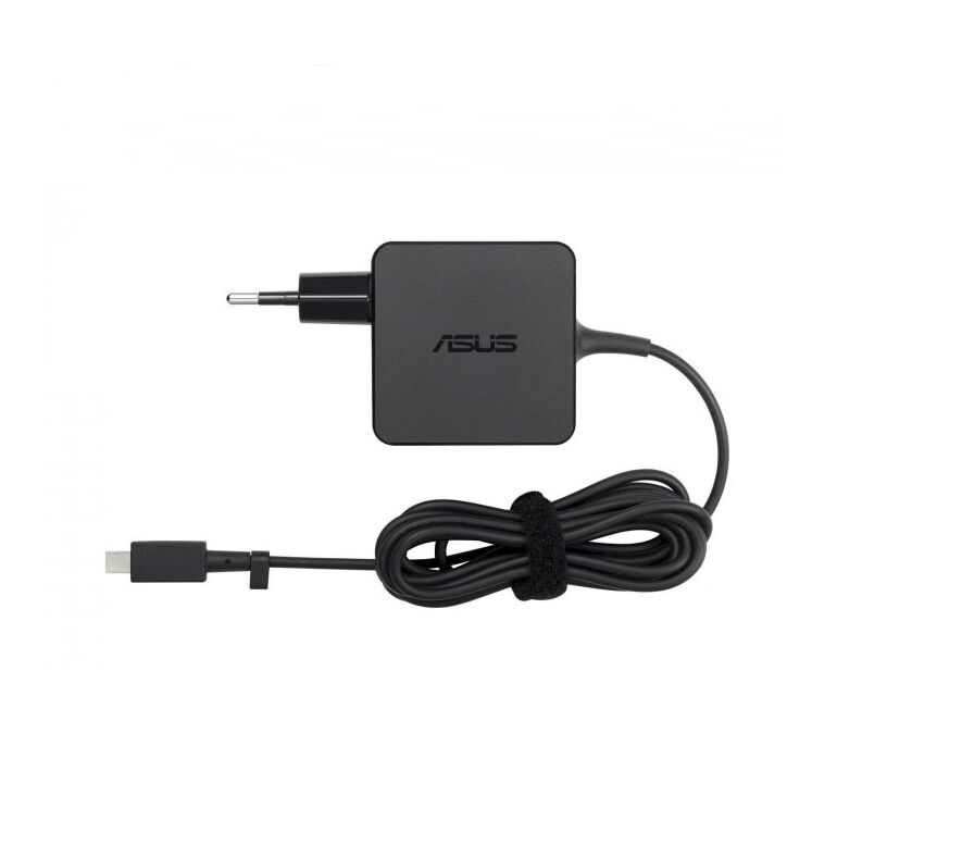 Original 45W USB-C Asus Chromebook Flip C214MA-YS02T Adaptador Cargador