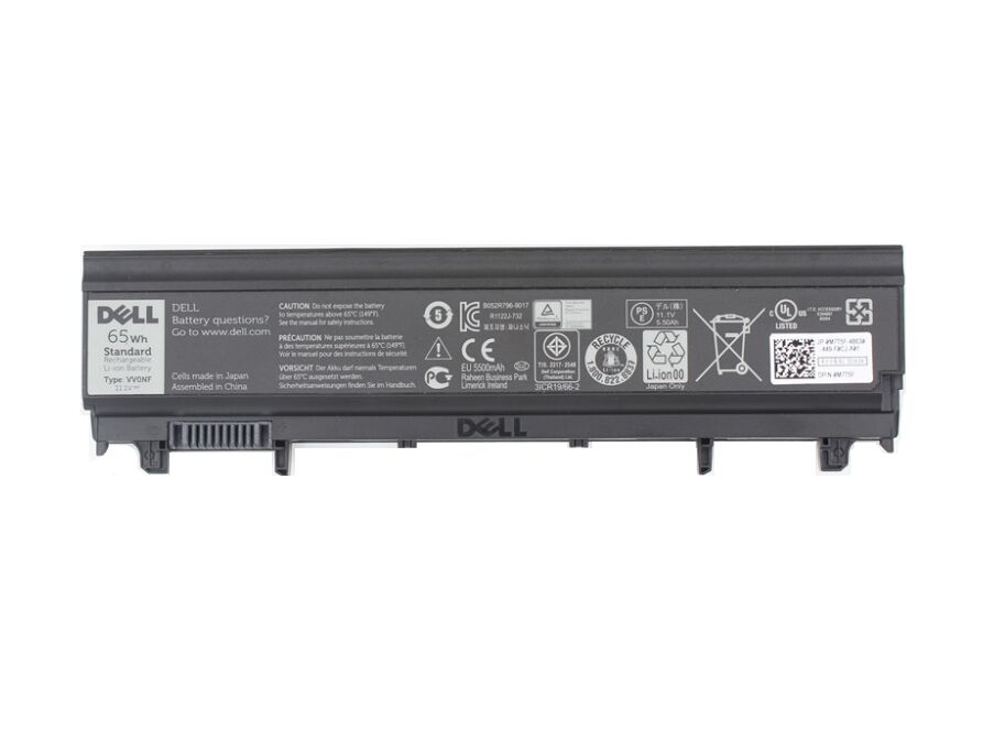 65Wh Original 5800mAh Batería Dell WGCW6 451-BBID Y594M