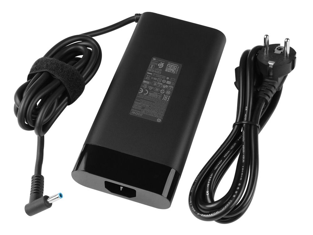 Original HP Pavilion Gaming 15-ec0001nf 15-ec0047nq 200W Adaptador Cargador + Cable