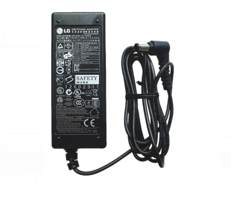 Original 25W Adaptador Cargador LG IPS-Monitor MP55 27MP55HQ
