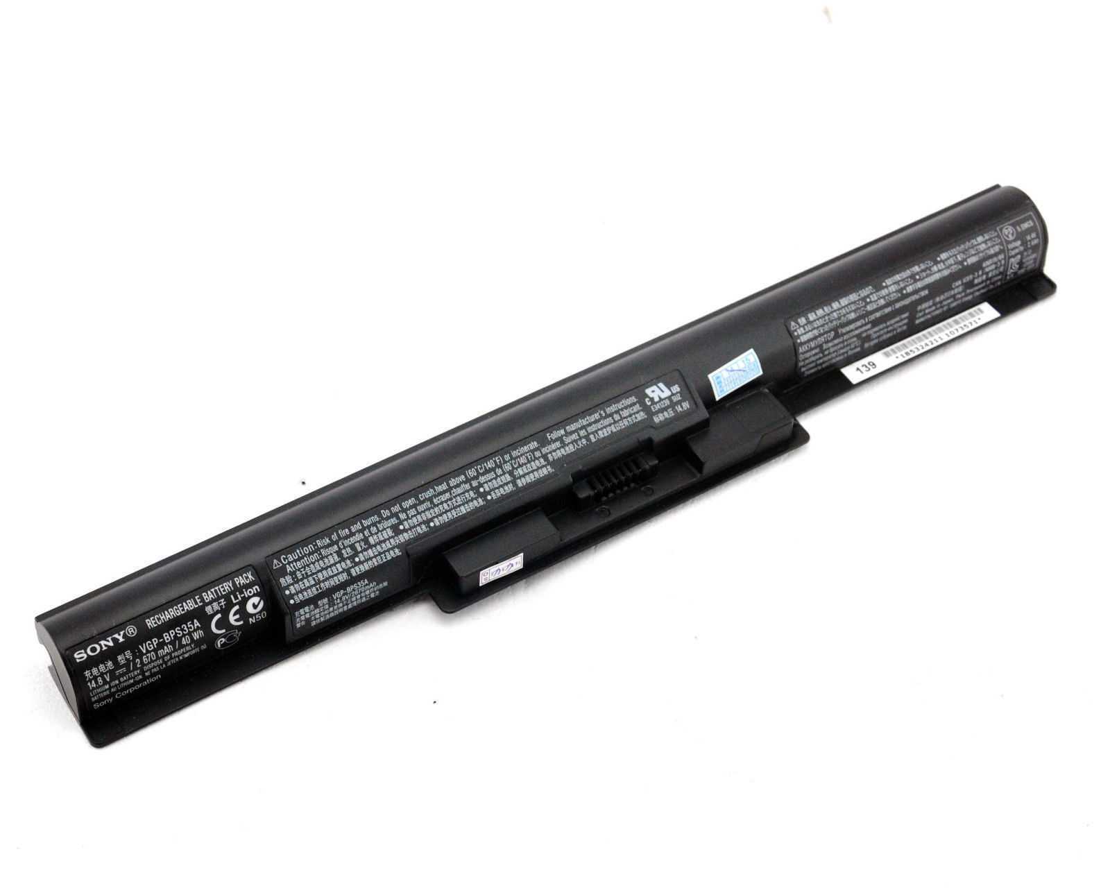 Original 40Wh 2670mAh Batería Sony Vaio F152100C F15216SCB